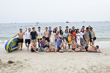 野外拓展，漫游沙滩—记锐天惠州巽寮湾之旅