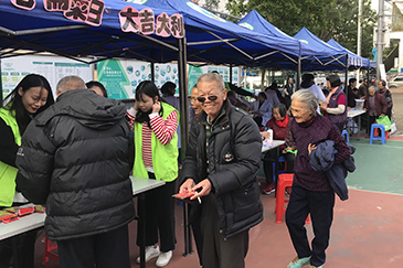 携手前行，锐天积极参与上屯“第五届老人节活动”