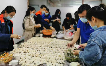 浓情冬至，其乐融融，锐天团队与客户共度佳节