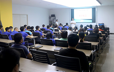锐天科技召开7月份总结大会以及新进员工介绍